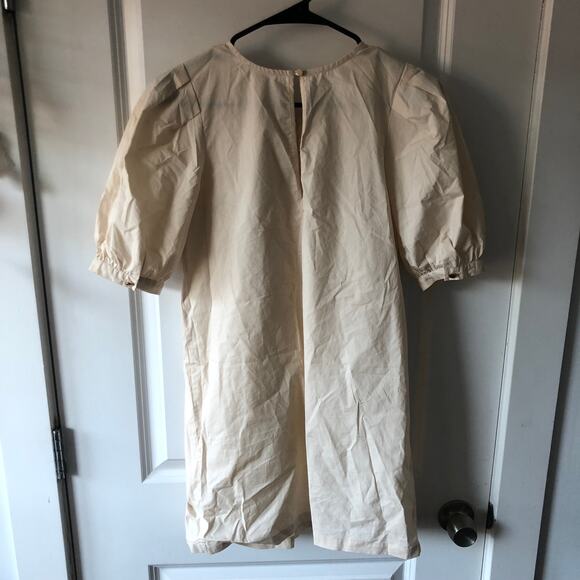 Bird & Knoll Freja Dress size XS NEW WITHOUT TAGS Coconut Cream $365 - Picture 8 of 13